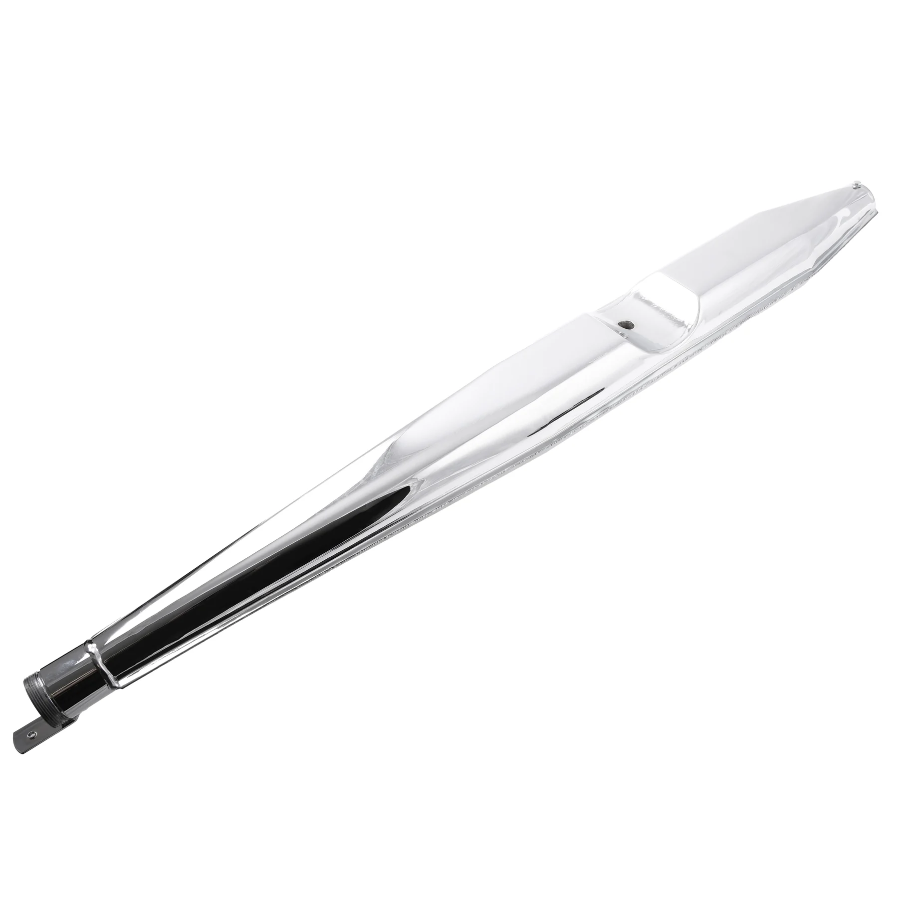 Tłumik WSK 125 bąk lelek chrom JMP — ujęcie 3