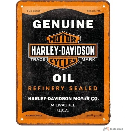Tablica plakat 15X20 Harley-Davidson oil 26300