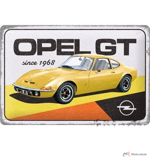 Tablica plakat 20 × 30 Opel GT 22334