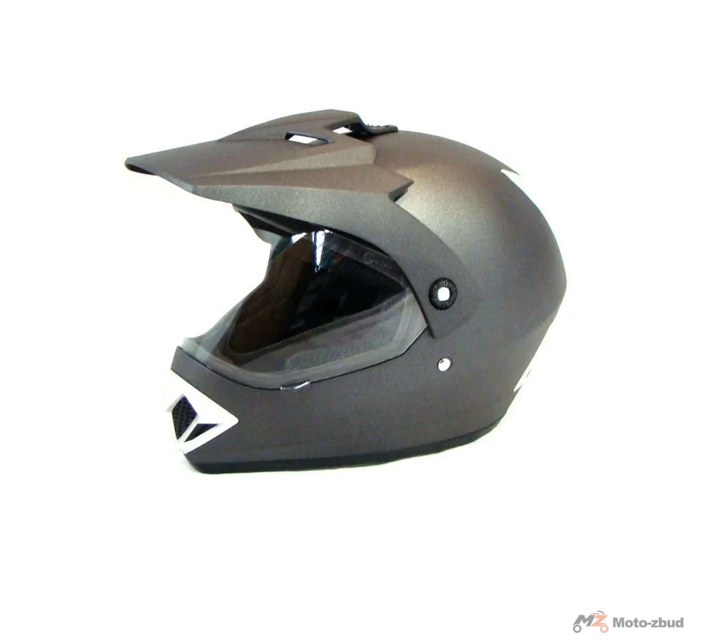 Kask VCAN model V370 stone grey tytanowy mat XL — ujęcie 1