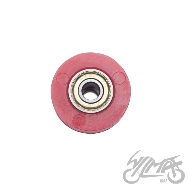 Czerwona rolka prowadząca łańcucha — oznaczenie 38 mm — AW567721 — ujęcie 2