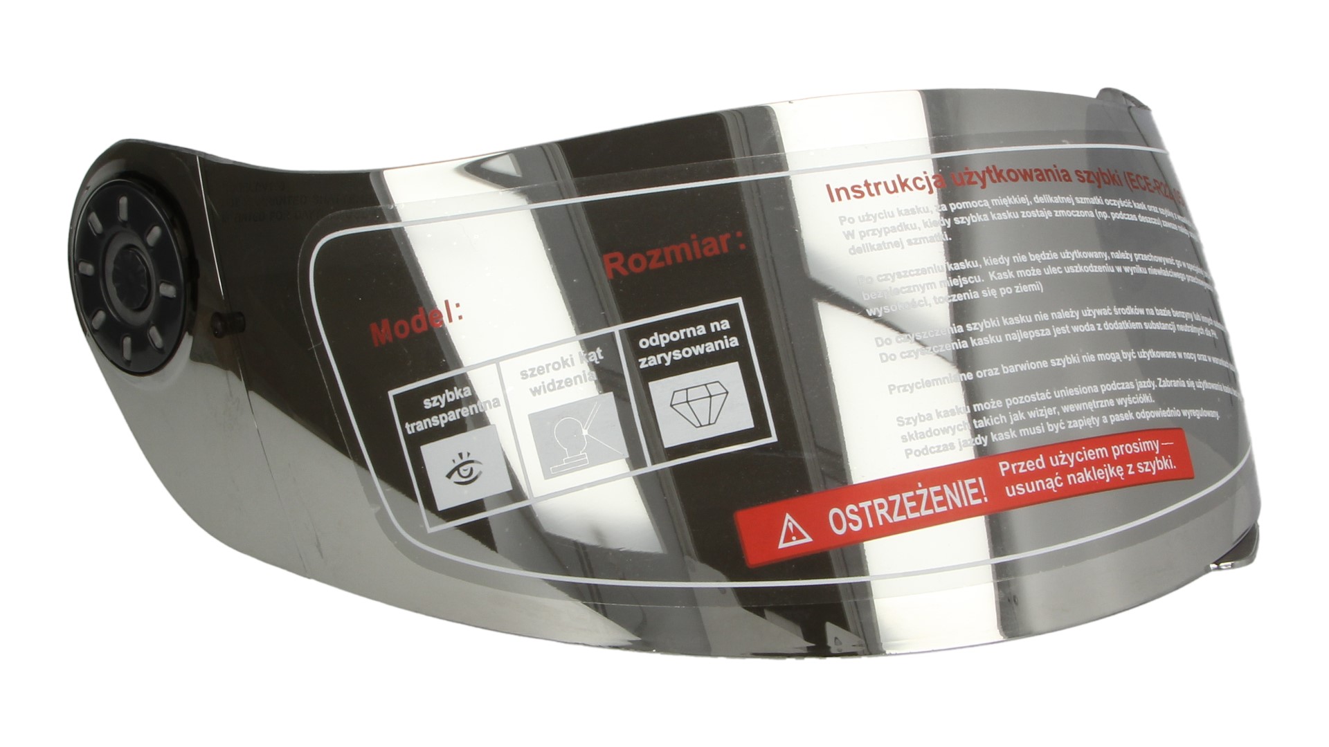 Szyba do kasku/V170/lustro VCAN V170 VISIOR MIRROR — ujęcie 2