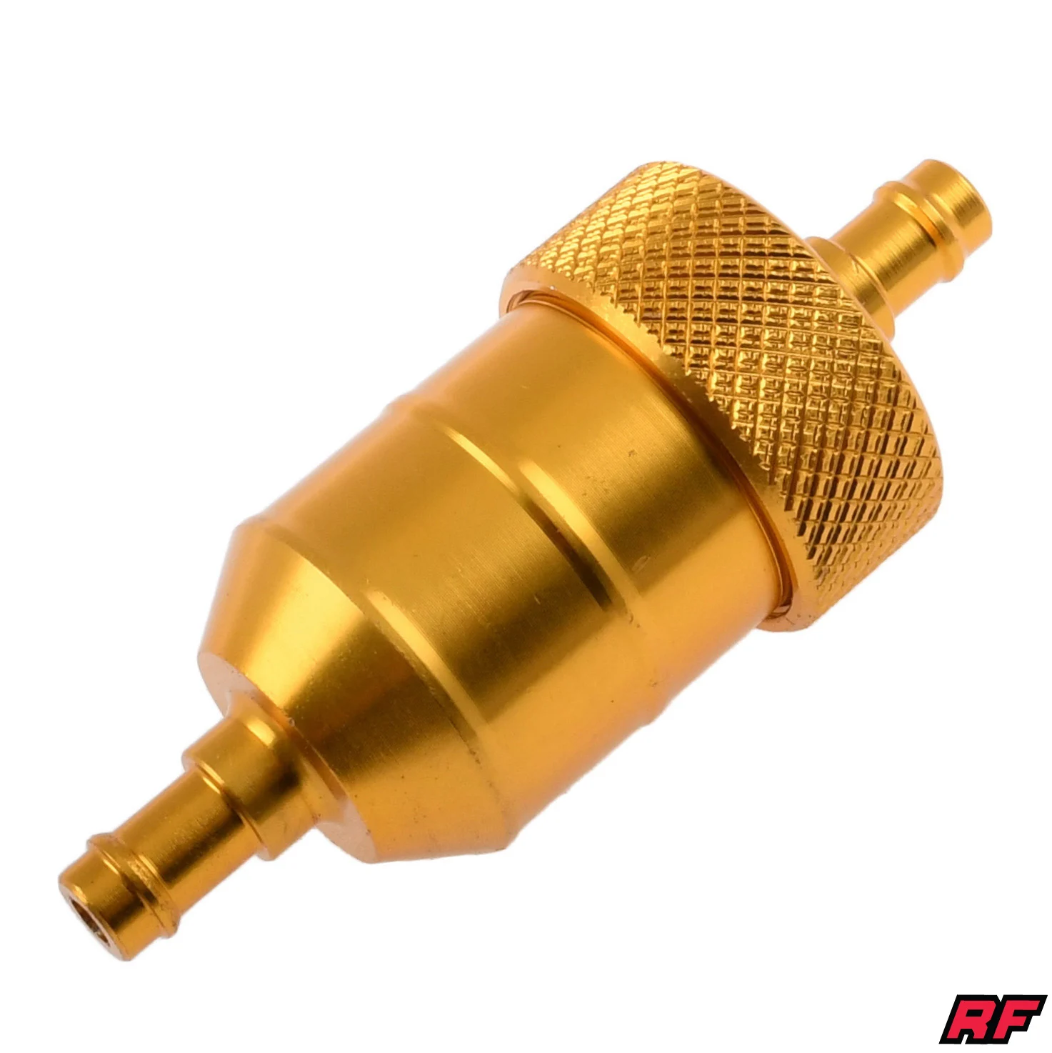 Filtr paliwa aluminium CNC złoty V3 Racing Force — ujęcie 1