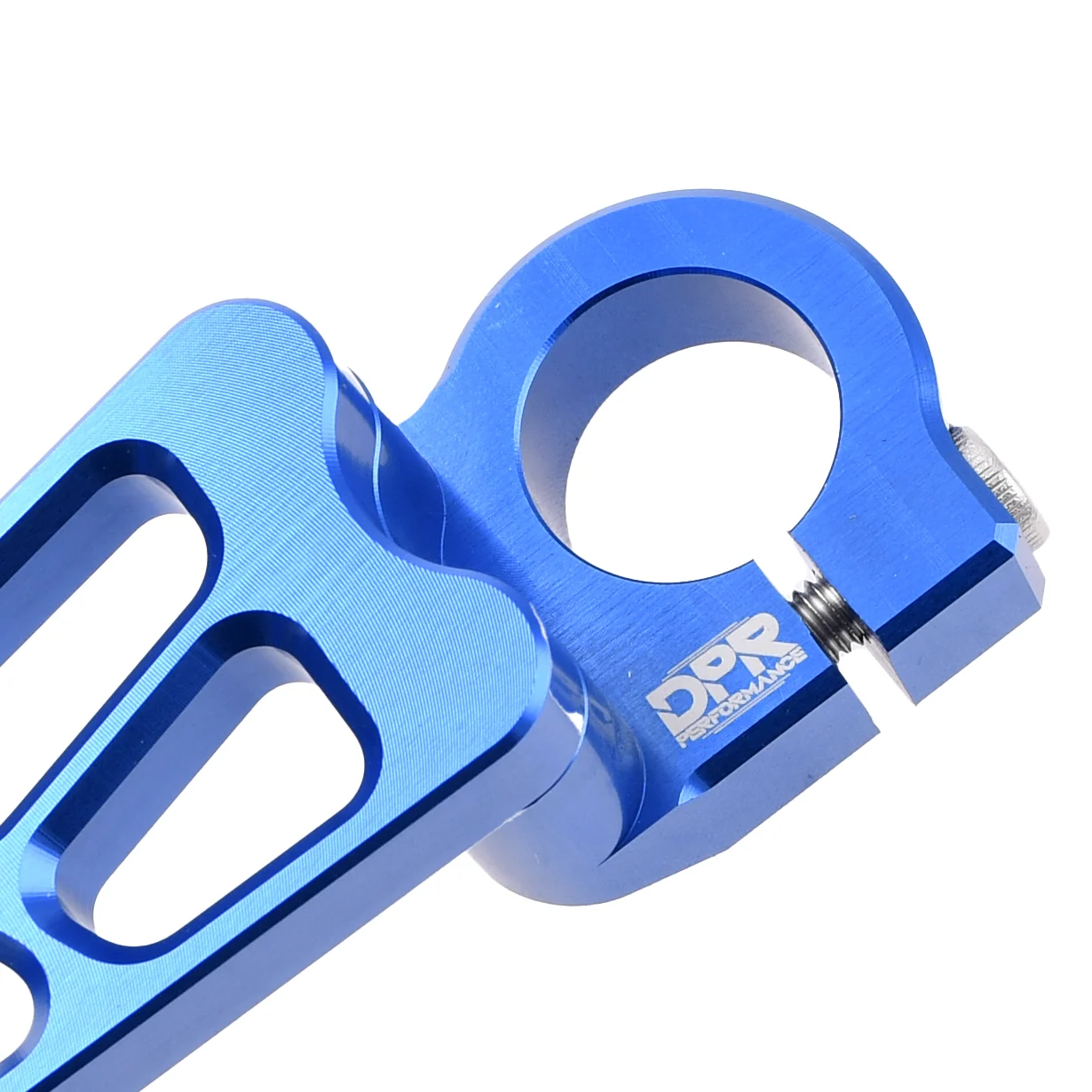 Dźwignia zmiany biegów Simson S51 niebieska aluminium CNC racing DPR Performance — ujęcie 3