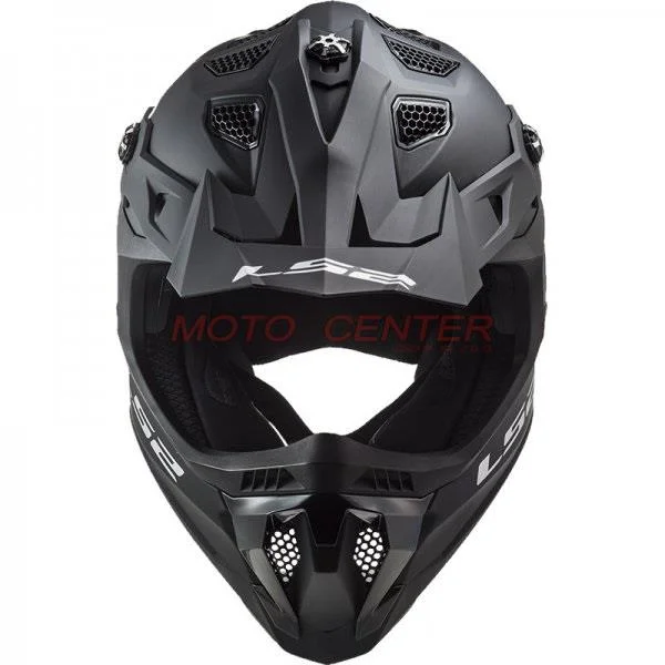 Kask crossowy LS2 MX700 Subverter EVO NOIR czarny mat L — ujęcie 3