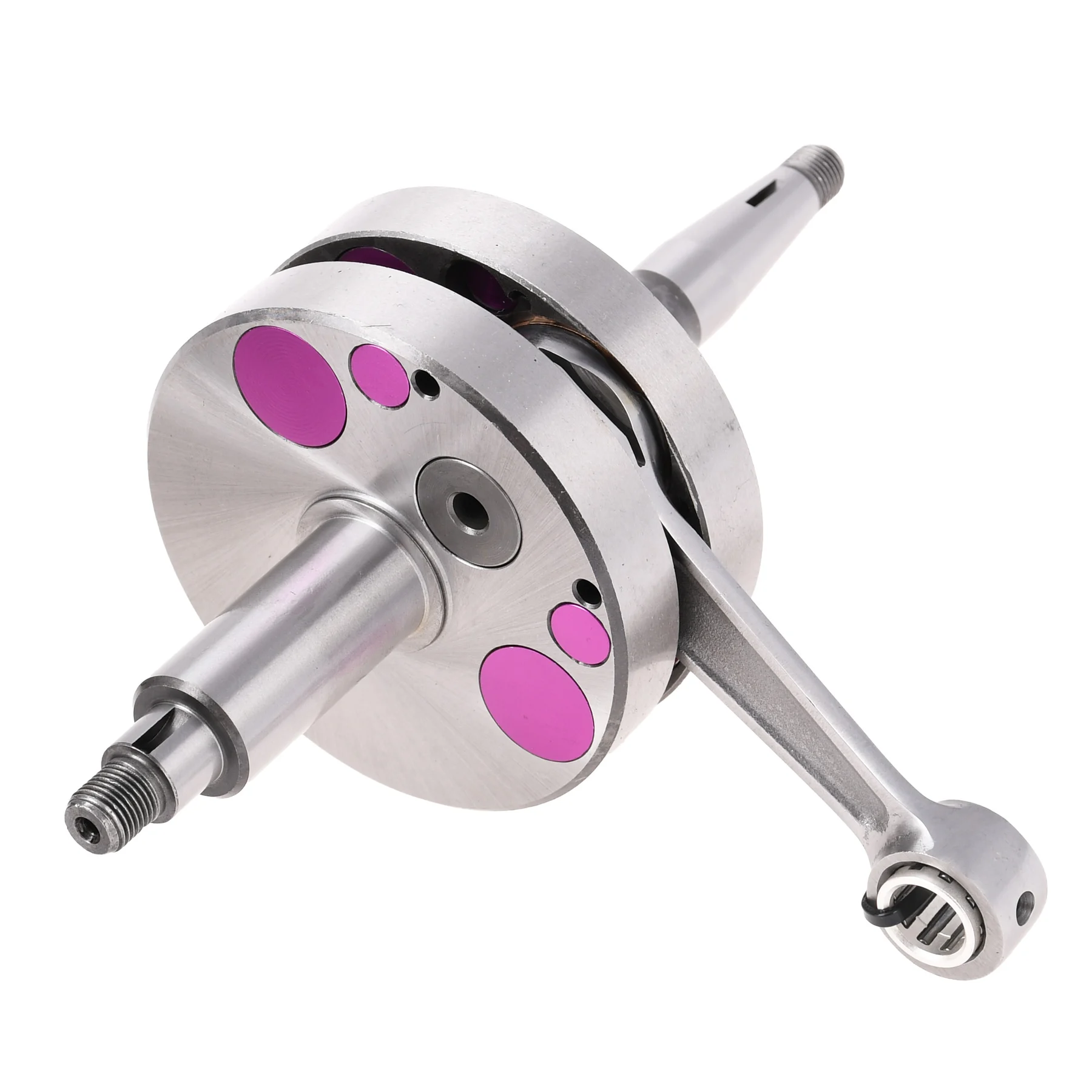 Wał korbowy PZ-Tuning Racing Simson S110 — skok 48 mm, korbowód 85 mm — ujęcie 3