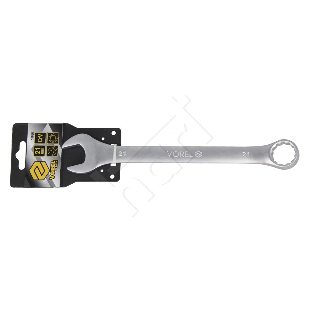 Klucz płasko-oczkowy 21 mm VOREL 51686 — ujęcie 2