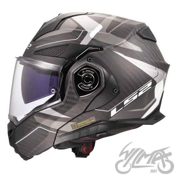 Kask LS2 FF901 Advant X C Horizon M.Sil.Gr. — rozmiar S — ujęcie 3