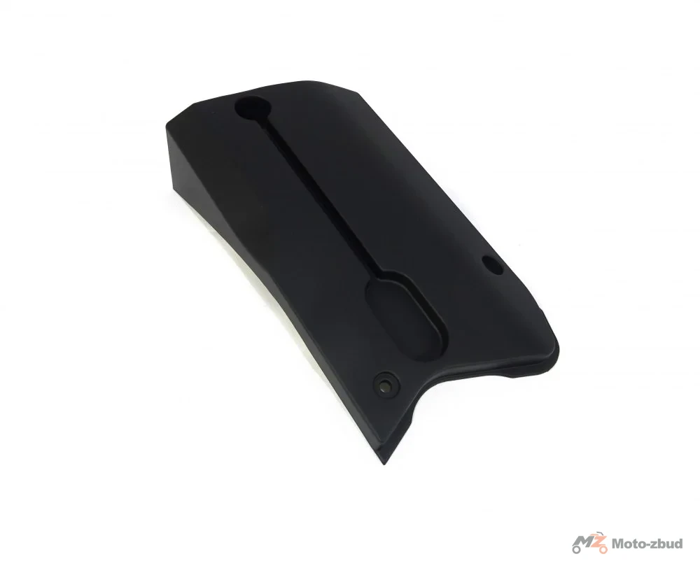 Junak M15 125 cm³ osłona ramy prawa (akumulatora / pompy hamulca tył) (czarny mat) (pod osłoną pod siodłem)