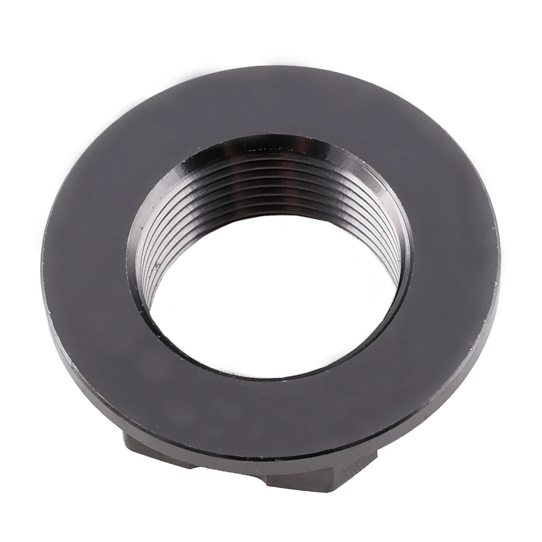 Nakrętka półki widelca Simson M24 × 1,5 aluminium CNC anoda titanium DPR Performance — ujęcie 2