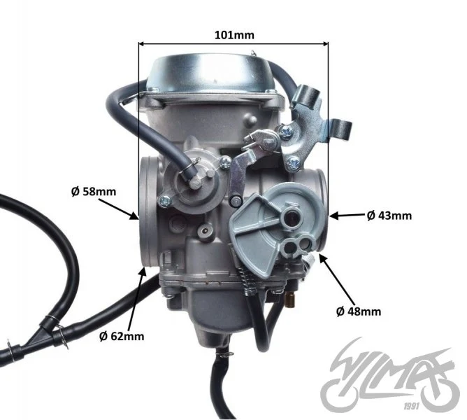 Gaźnik kompletny do Hondy XR650L — ujęcie 2