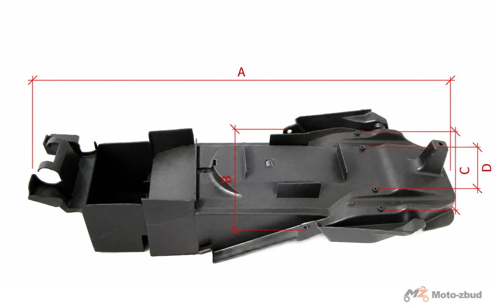 Junak M20 320 cm³ błotnik tył wewnętrzny — ujęcie 1