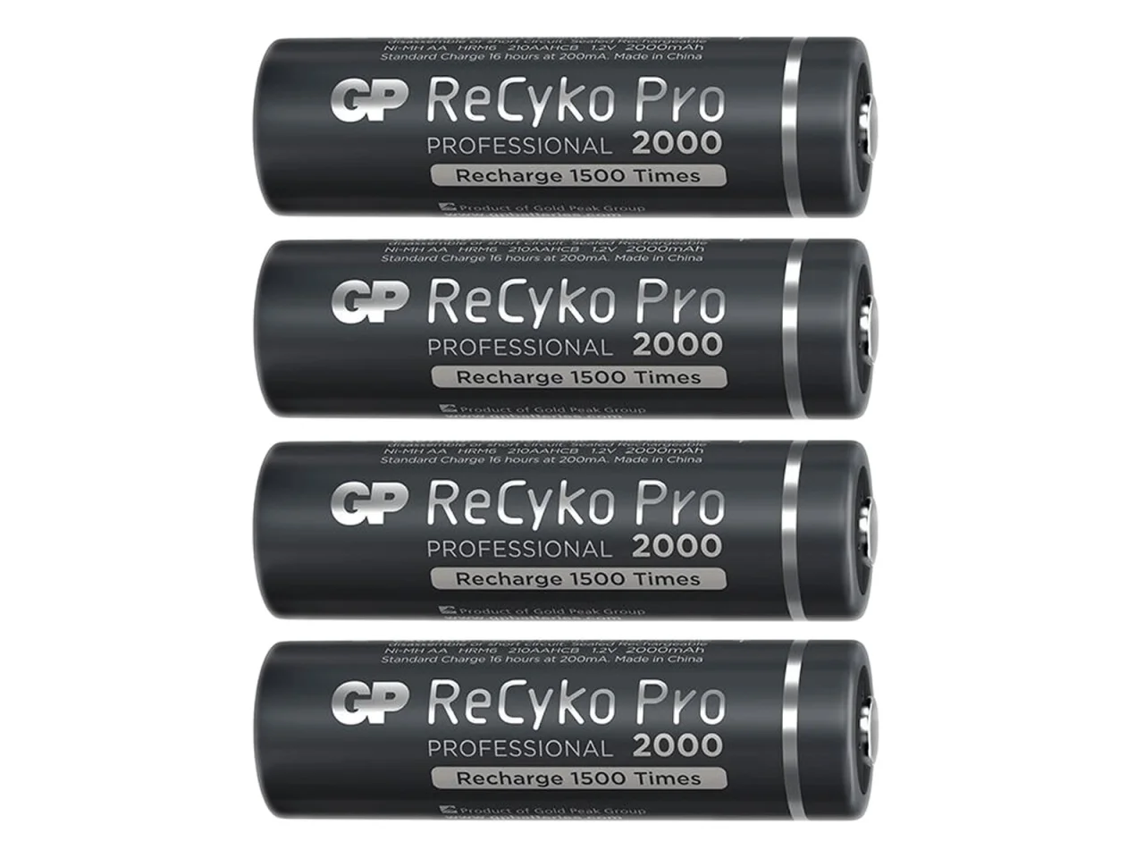 Akumulatorki R6 AA - 4szt. - GP ReCyko Pro 2000mAh — ujęcie 2