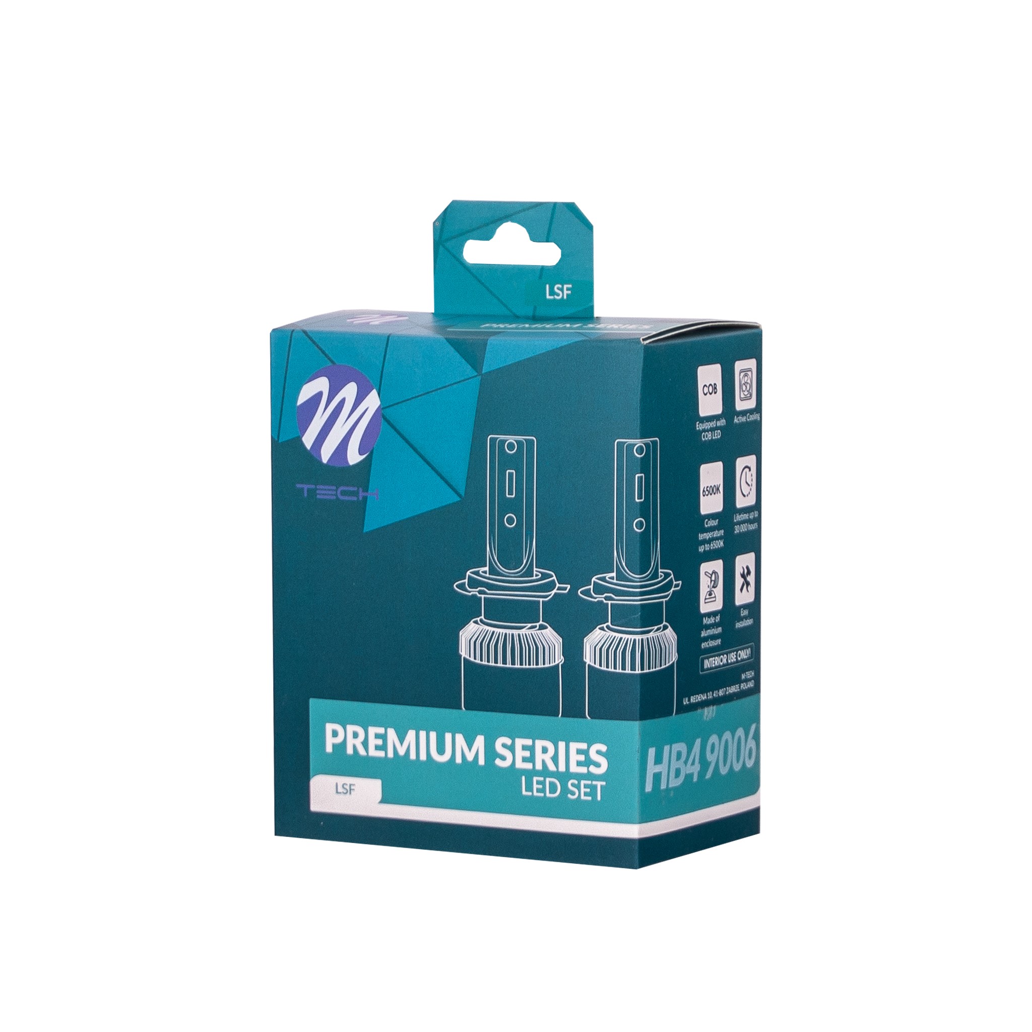 Zestaw LED HB4 12/24V 50 W M-Tech LSF6 — ujęcie 3