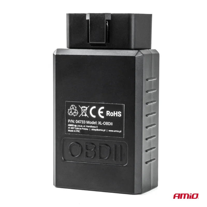 Skaner tester interfejs diagnostyczny OBD2 BT XL AMIO — ujęcie 5