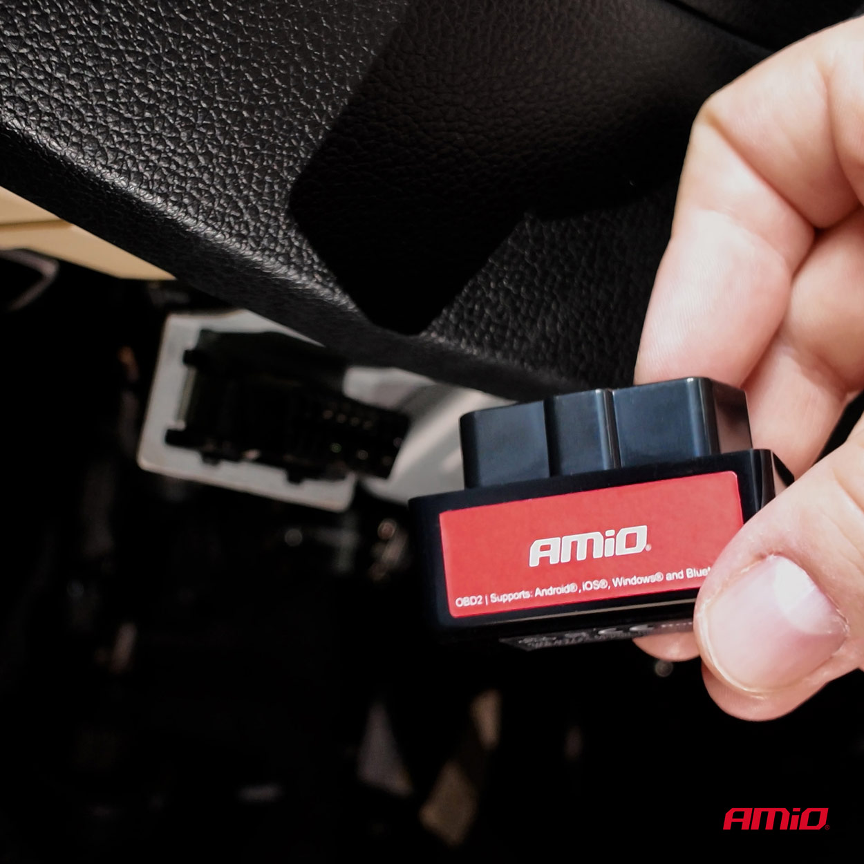 Skaner tester interfejs diagnostyczny AMiO OBD2 BT mini — ujęcie 2