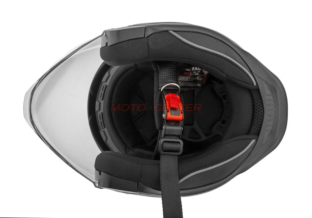 Kask motocyklowy otwarty z blendą BLEXX OF-835 czarny mat XS Homologacja ECE R22.06 — ujęcie 6
