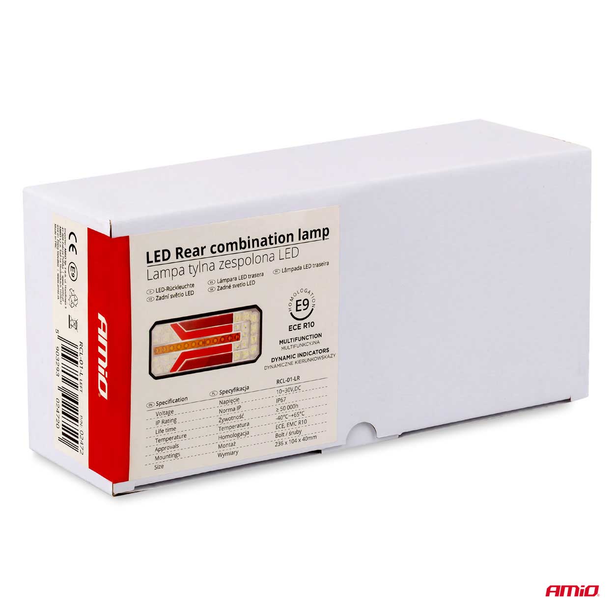 Lampa tylna zespolona LED RCL-01-L dynamiczna lewa — ujęcie 13