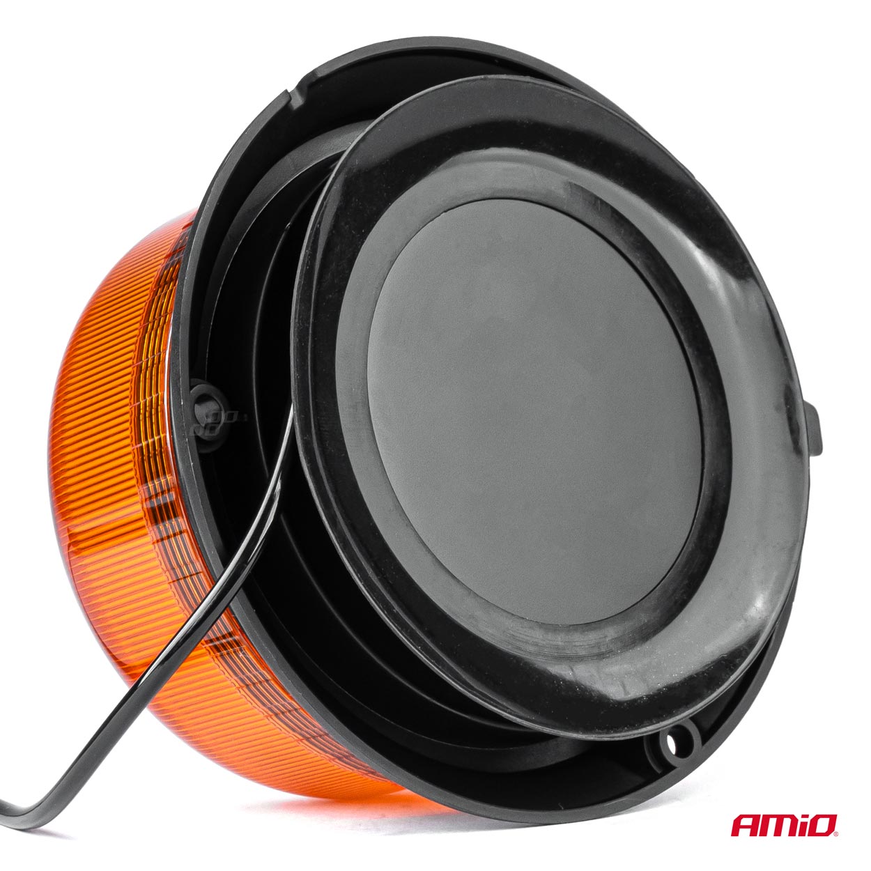 Lampa ostrzegawcza błyskowa kogut 36 LED magnes R65 R10 12 V 24 V W03m — ujęcie 3