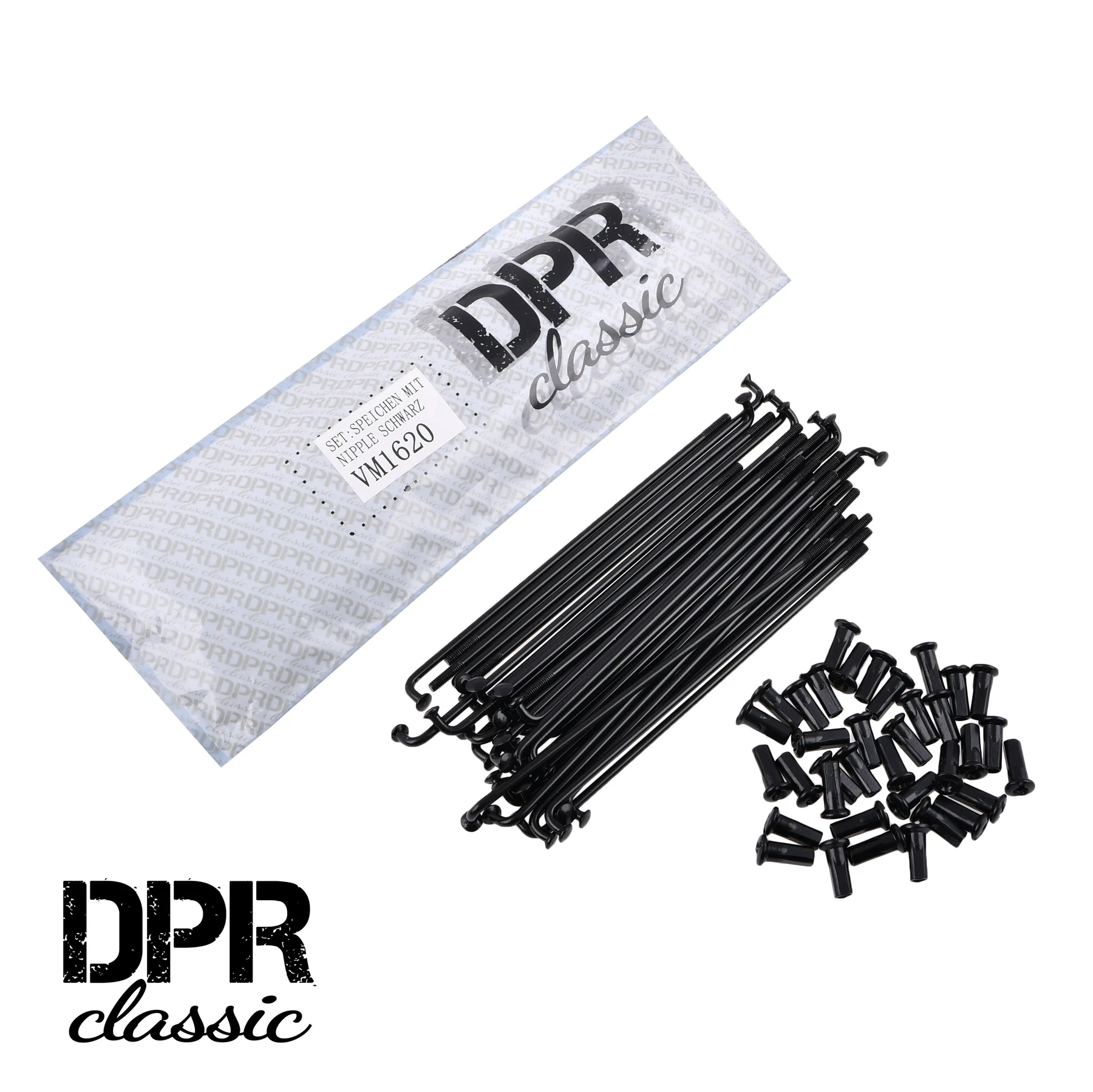 Szprychy Simson S51 kpl. 16'' czarne DPR Classic — ujęcie 1