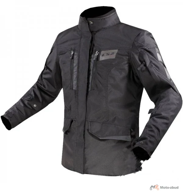 Kurtka motocyklowa LS2 Metropolis EVO damska — czarny — rozmiar XS
