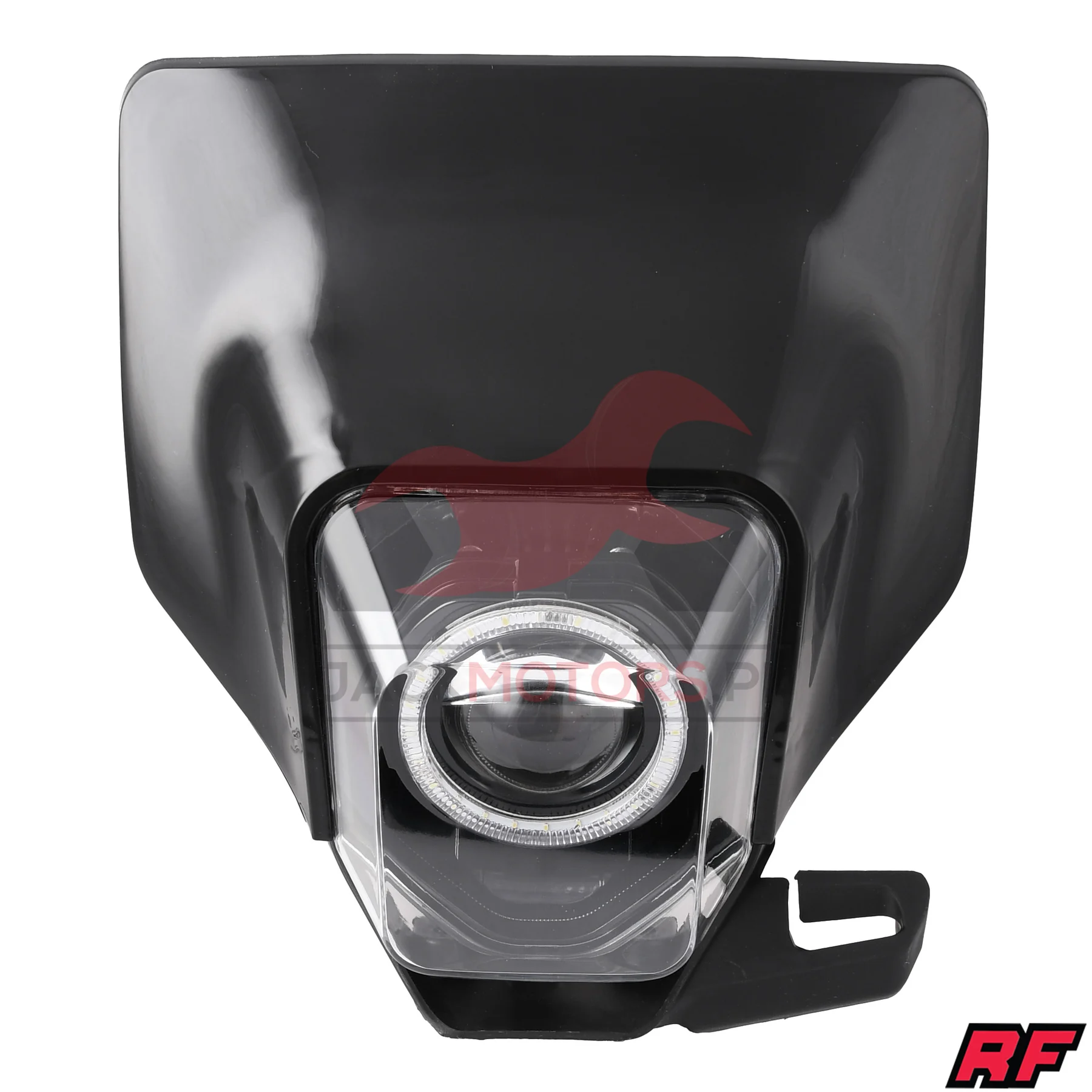 Owiewka uniwersalna Racing Force LED V2 czarna — ujęcie 1
