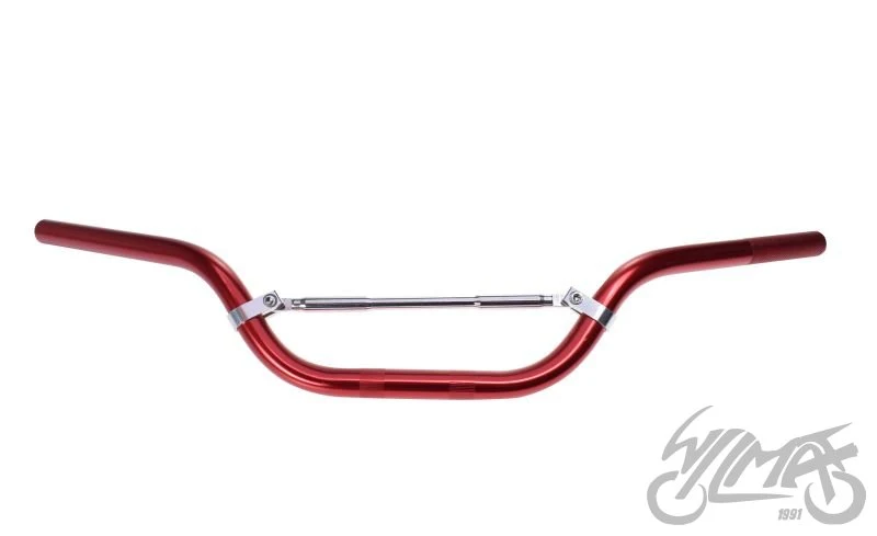 Kierownica do Hondy CRF 50 / pit bike — czerwona — ujęcie 2