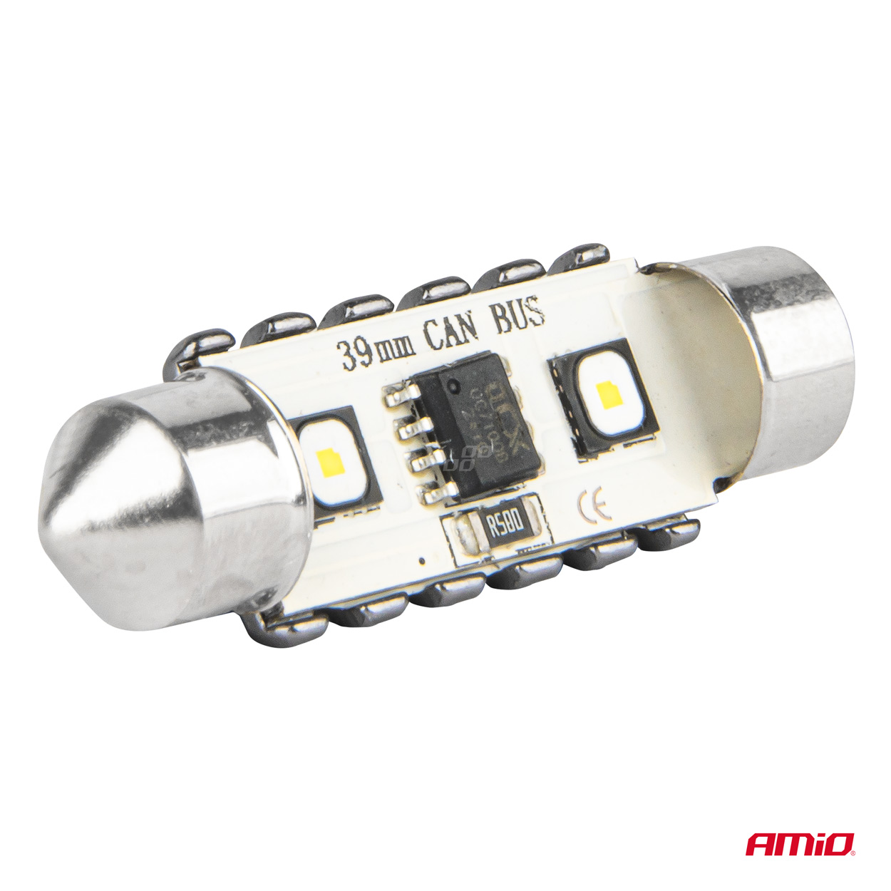 Żarówki LED CANBUS Festoon C5W 2SMD 3838 39 mm White 12 V 24 V — ujęcie 4