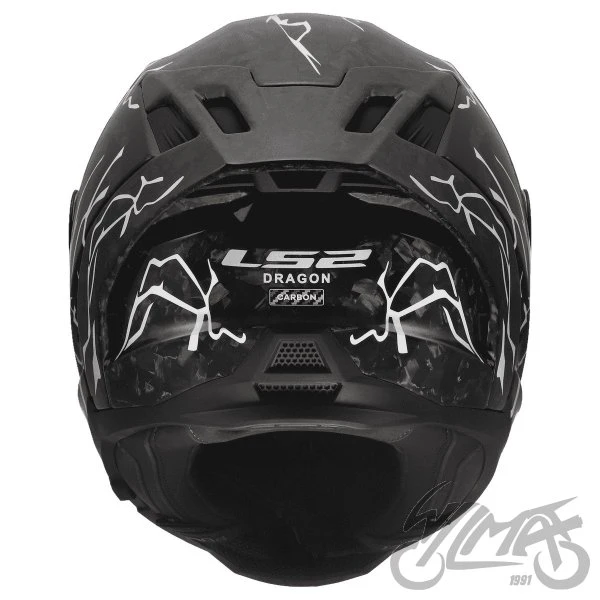 Kask LS2 FF807 Dragon FC Incubus White Red — M — ujęcie 5