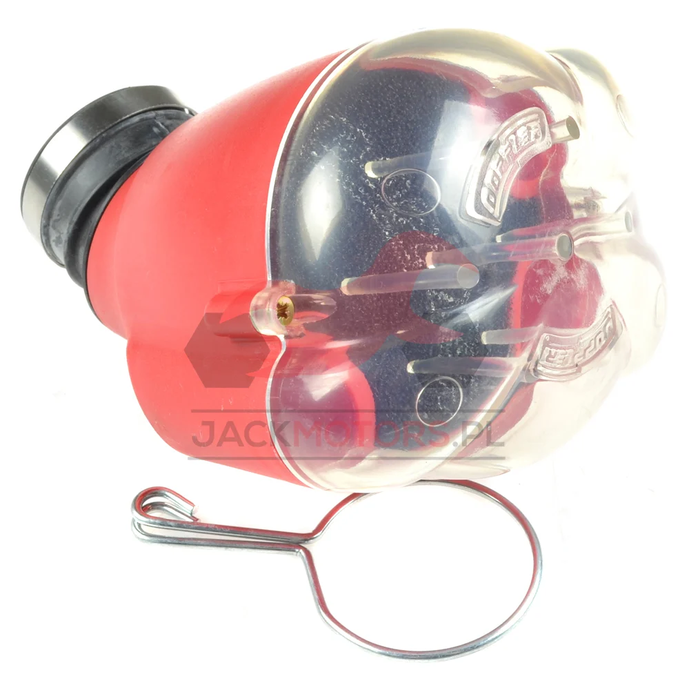 Filtr powietrza gąbkowy Doppler tuning 28/35 mm 45ST czerwony — ujęcie 1
