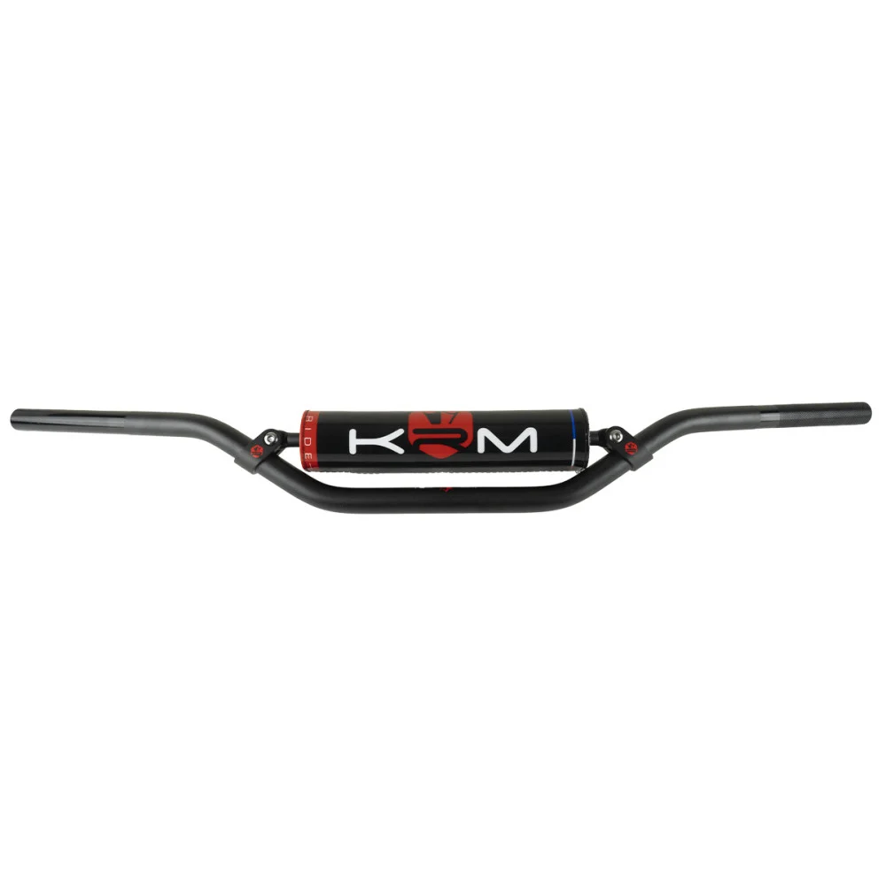 Kierownica KRM Pro Ride czarno - czerwona 22 mm + gąbka — ujęcie 1