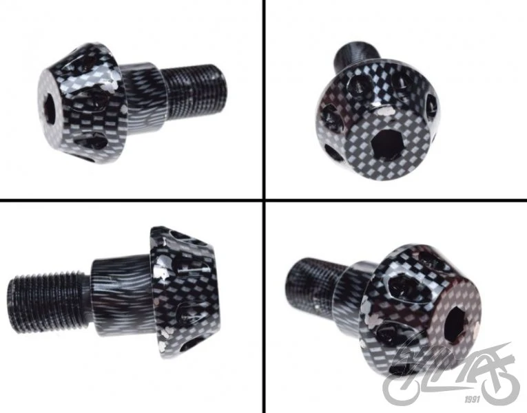 Końcówka kierownicy M16 × 1,5, dekor carbon — II gatunek — ujęcie 4