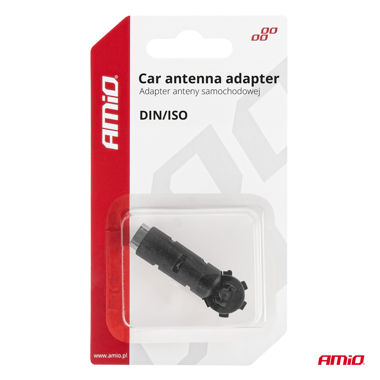 Adapter antenowy redukcja wtyk DIN ISO kątowy — ujęcie 6