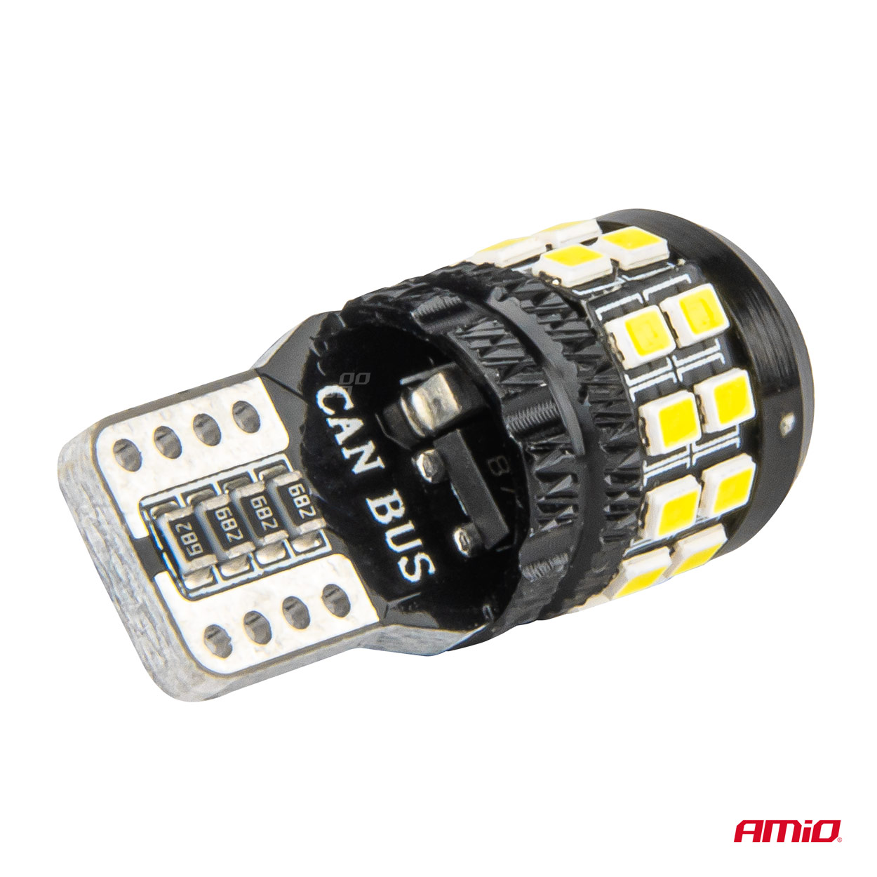 Żarówki LED CANBUS T10 W5W 27SMD 2016 White 12 V 24 V — ujęcie 3