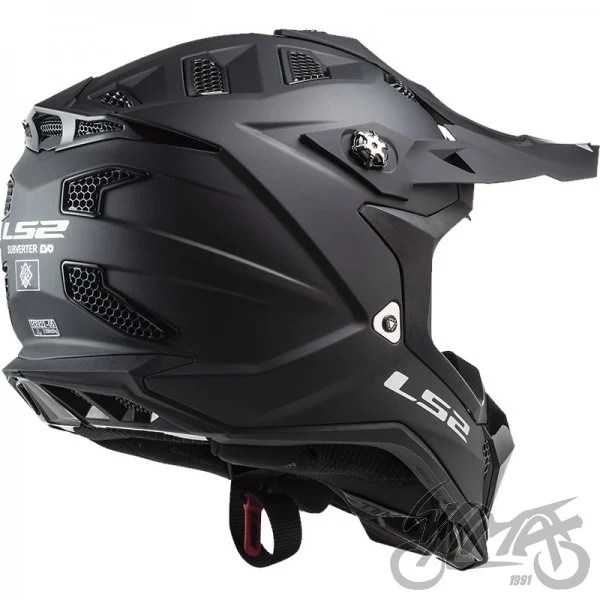 Kask crossowy LS2 MX700 Subverter Evo II Noir Matt Black — S — ujęcie 4