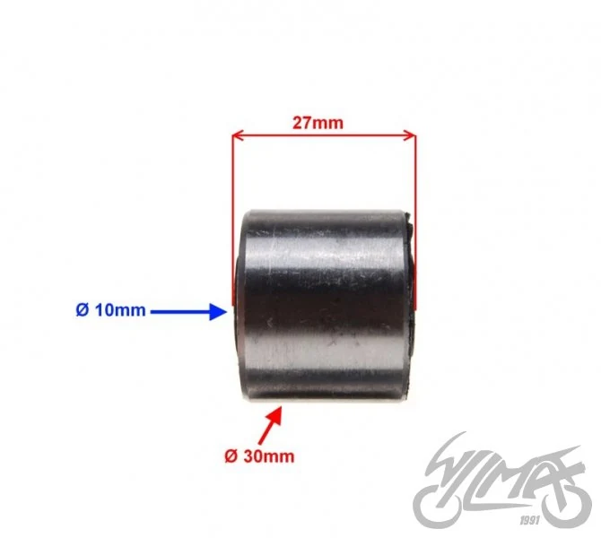 Tuleja mocowania silnika kos 10 × 30 × 25/27 — Kinroad XT50QT-5 Kos — ujęcie 2