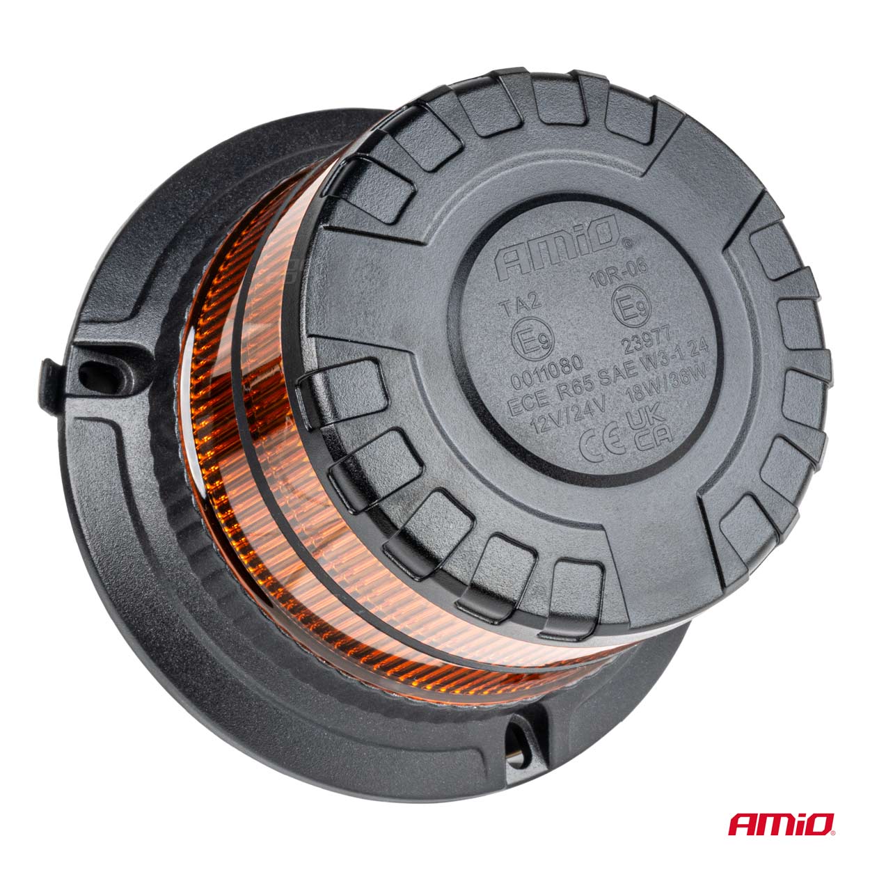 Lampa ostrzegawcza błyskowa kogut LED W29M 12 V 24 V — ujęcie 2