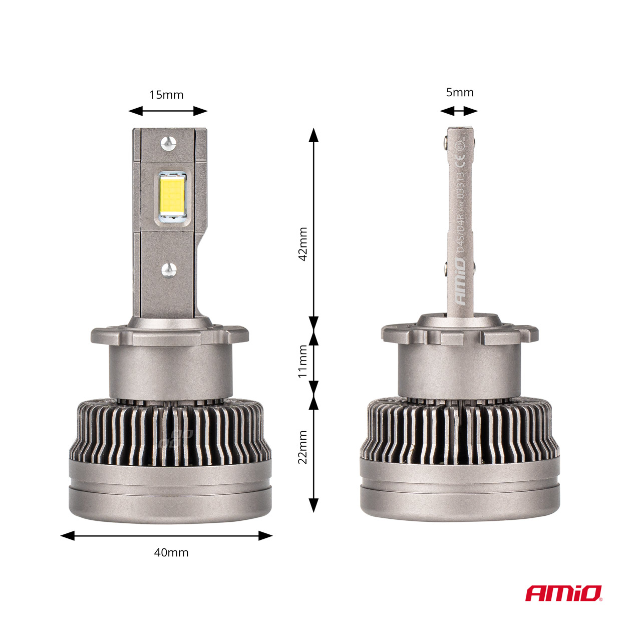 Żarówki żarniki LED seria XD D4S D4R 6500K Canbus — ujęcie 3