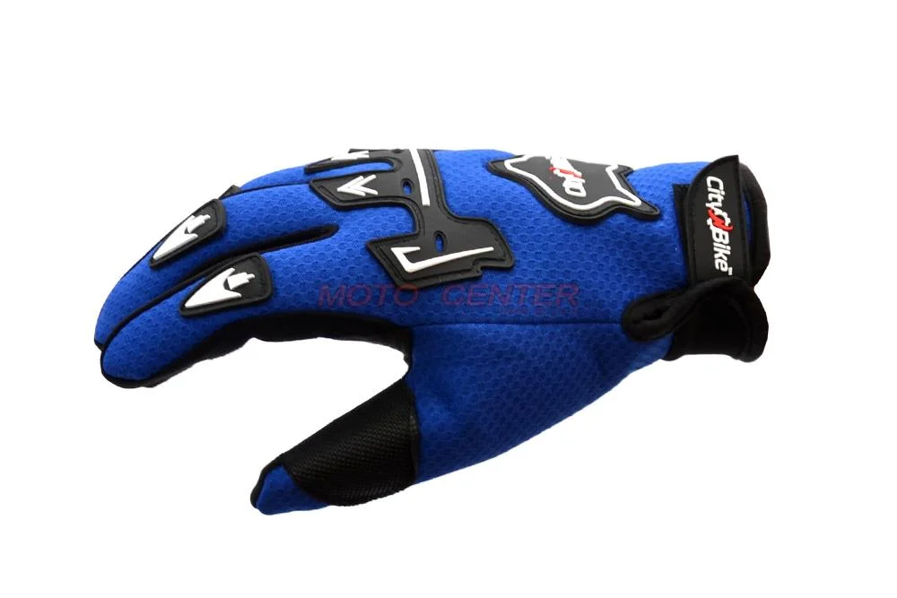 Rękawice Cross City-Bike MD-M888 niebieskie S — ujęcie 3