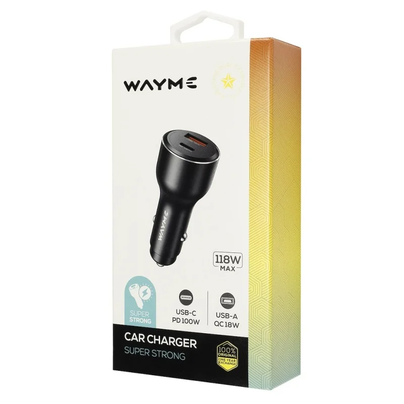 WAYME Ładowarka 12/24V USB 18W + USB-C PD 100W — ujęcie 2