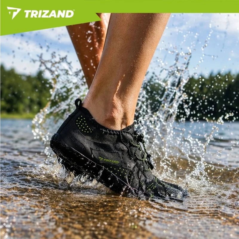 Buty do wody czarne- rozmiar 42 5mm Trizand — ujęcie 6