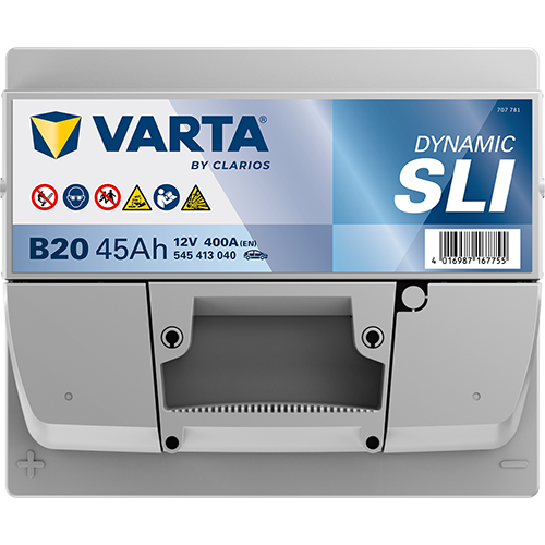 Akumulator 45 Ah 400A 207×175×190/L+ Varta 545413040K262 — ujęcie 4