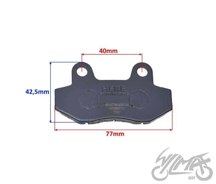 Klocki hamulca czoper shotgun ECE R90 — ujęcie 2