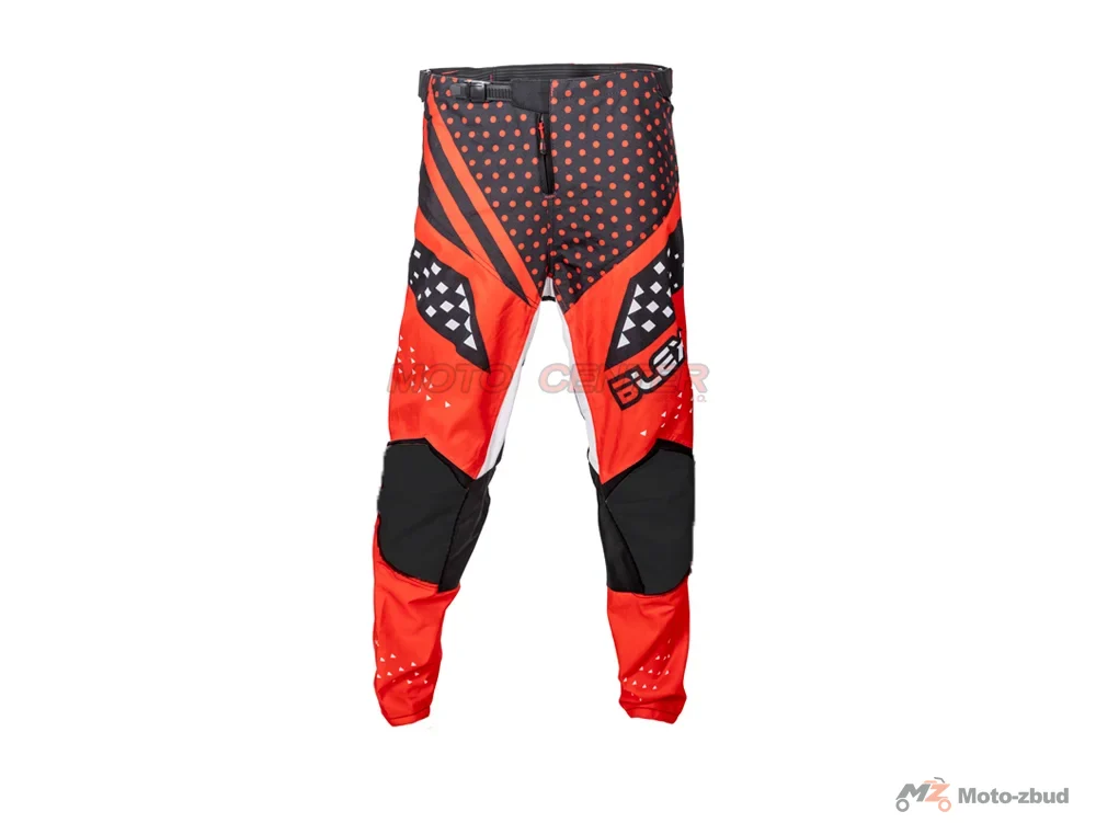 Spodnie crossowe BLEXX AT-5210.1 czarne/czerwone XL