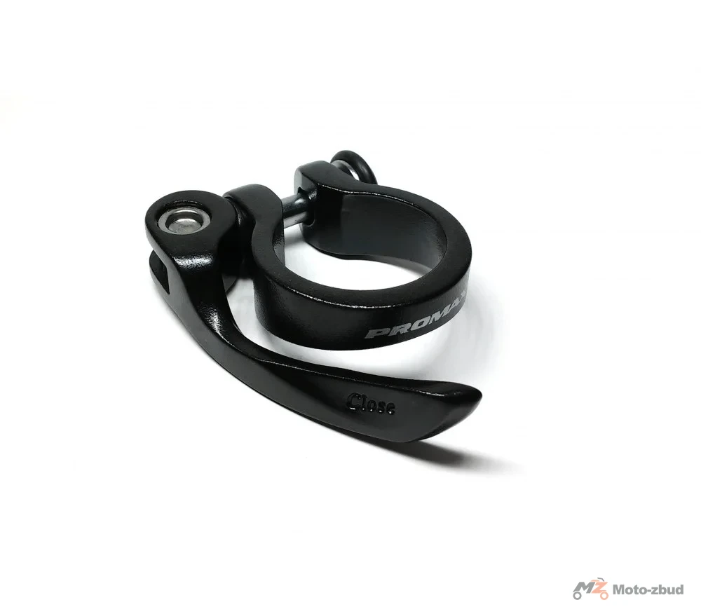 Obejma wspornika siodła 31,8 mm czarna z zaciskiem Promax