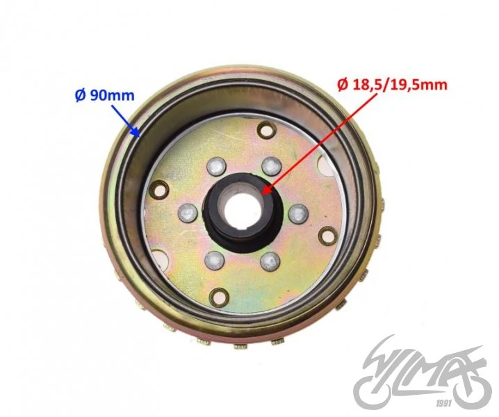 Koło magnesowe 4T GY6 125cc 152QMI-E4 — ujęcie 2
