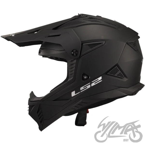 Kask LS2 MX708 Fast II Solid Matt Black — L — ujęcie 2