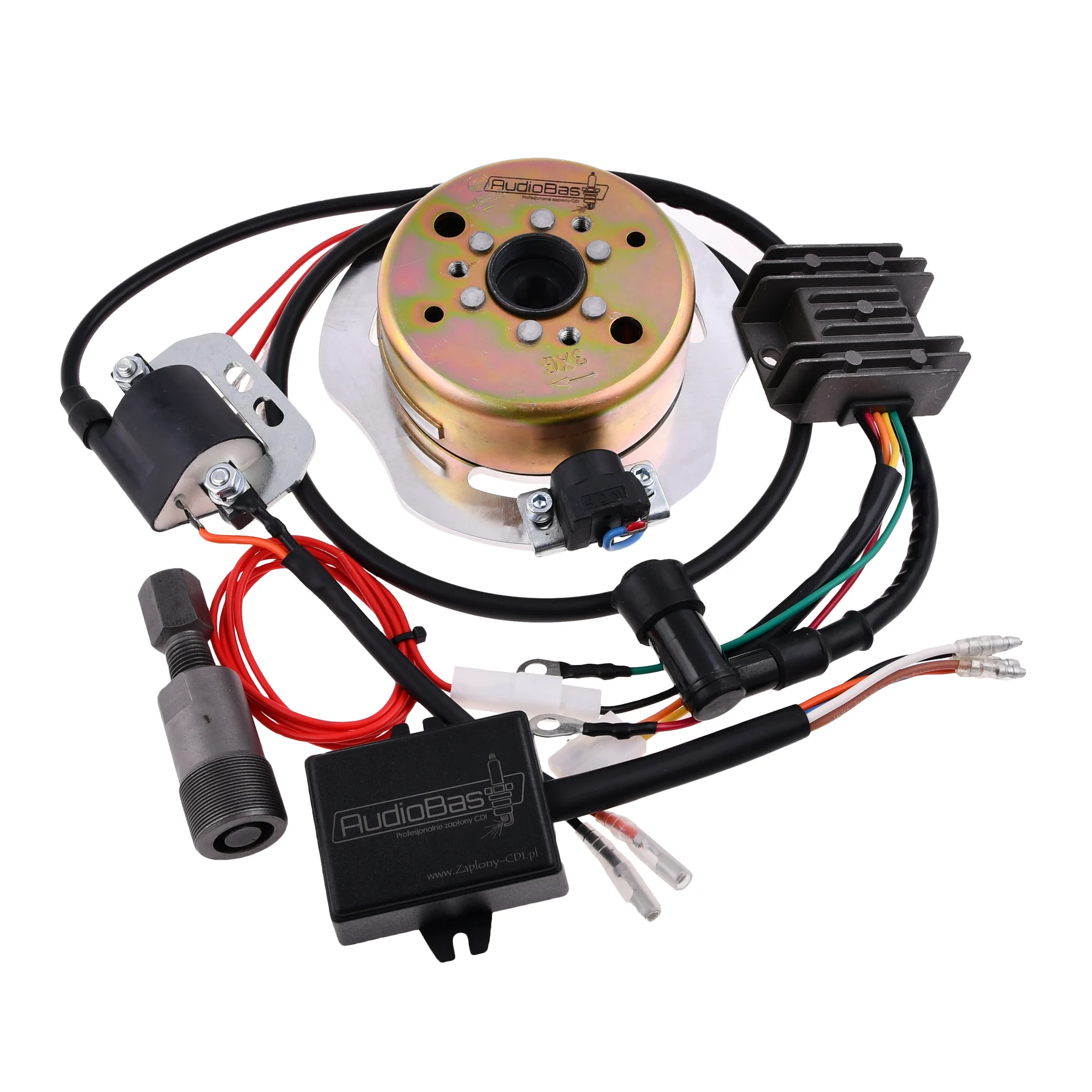 Zapłon bezstykowy CDI Audiobas 12 V SHL 175 kpl. — ujęcie 2