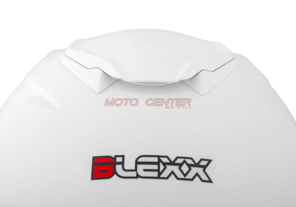 Kask motocyklowy otwarty z blendą BLEXX OF-835 biały mat XL Homologacja ECE R22.06 — ujęcie 5