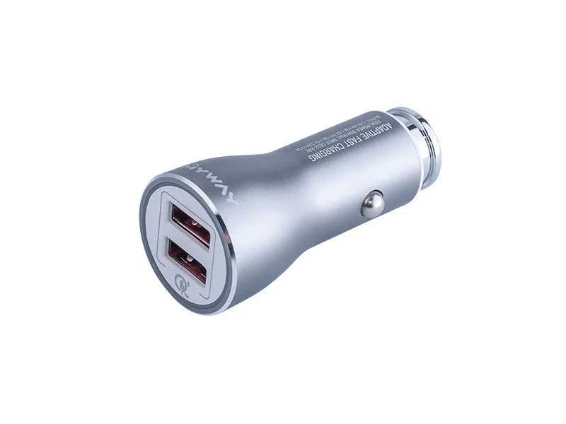Ładowarka MYWAY 12/24V QC3.0 2xUSB MAX 4.2A + kabel USB > micro USB — ujęcie 2